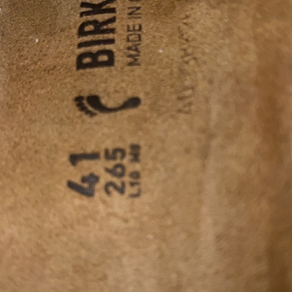 NWT Birkenstock Mineral Gator Green Suede sandal - Picture 5 of 5